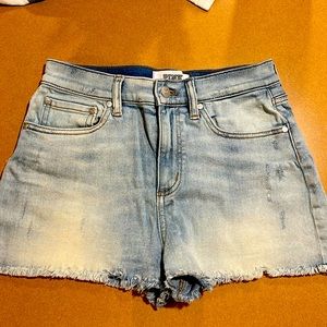 Pink Victoria's Secret High Rise Denim Shorts